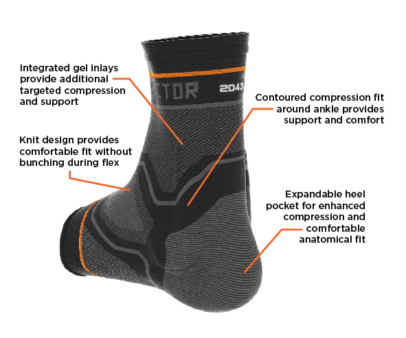 Compression Ankle Sleeve - XS