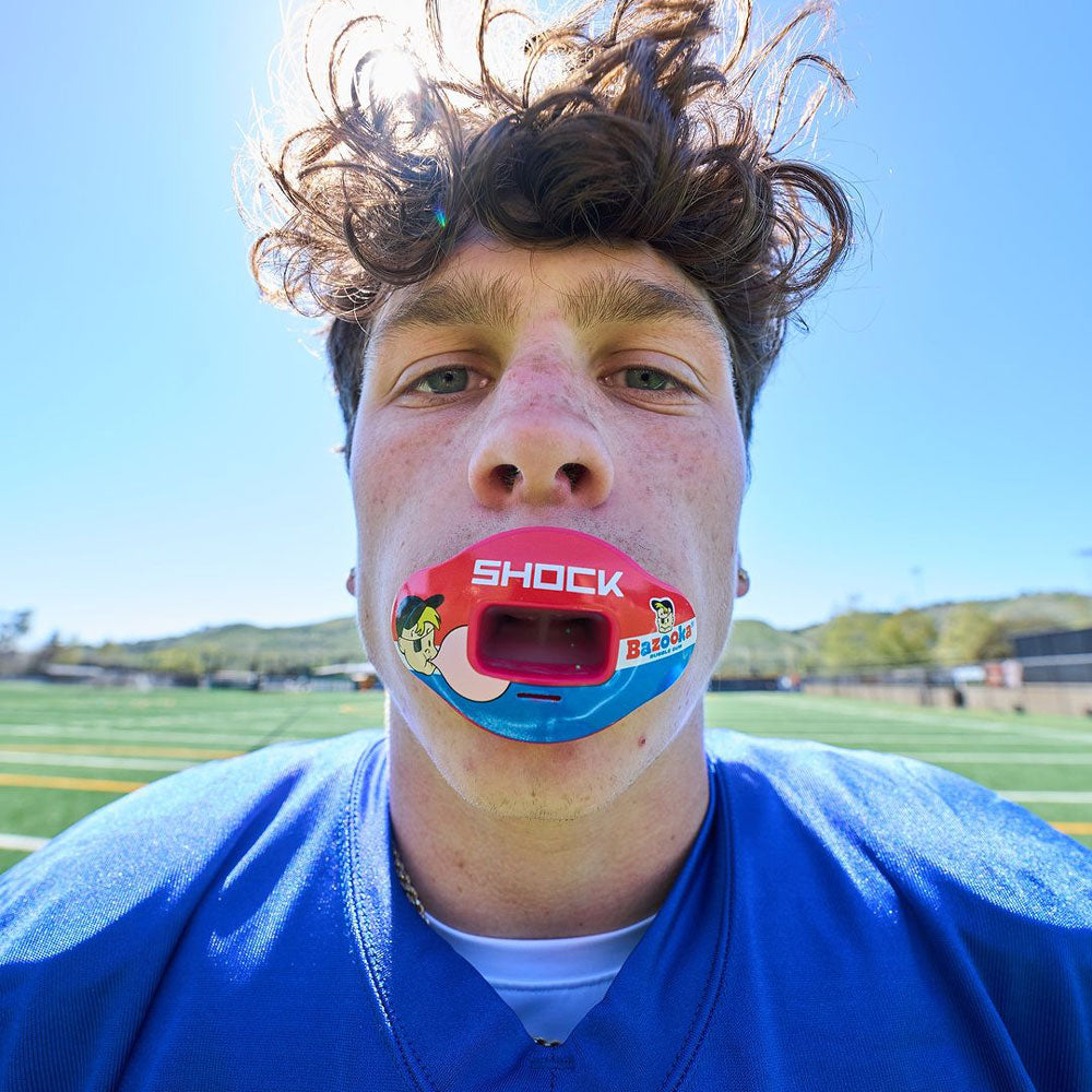 Max AirFlow Football Mouthguard - Bubble Gum