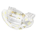 Max AirFlow Football Mouthguard - Clear Gold Lux