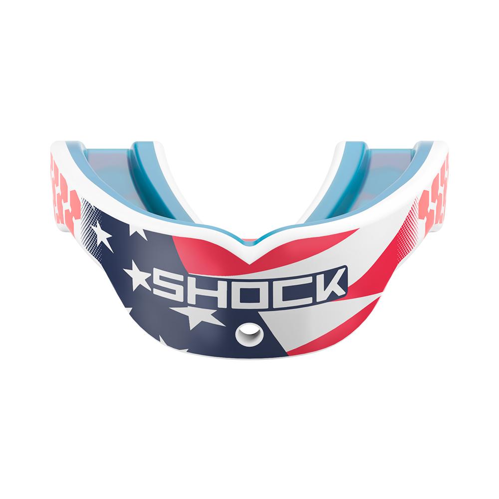 Gel Max Power Mouthguard - USA Stars & Stripes
