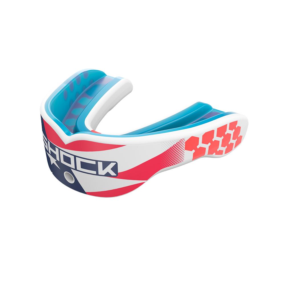 Gel Max Power Mouthguard - USA Stars & Stripes