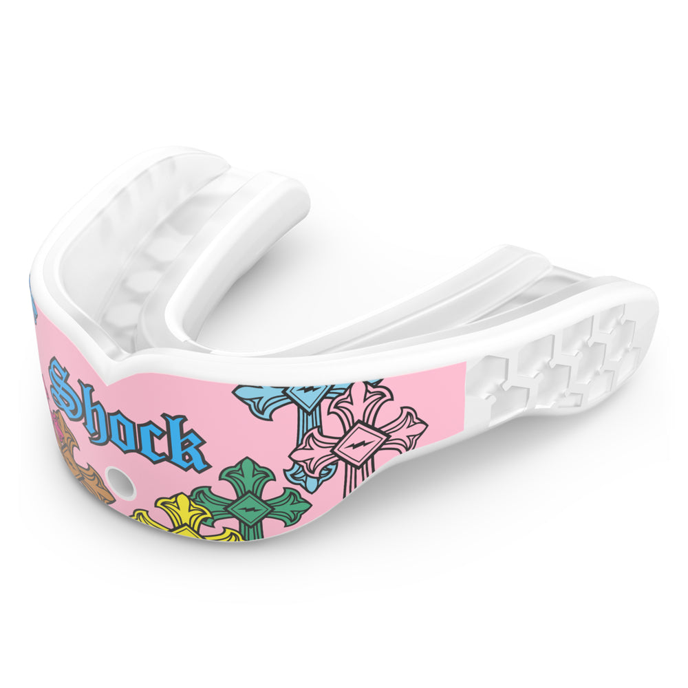 Gel Max Power Mouthguard - Pink Divine Drip
