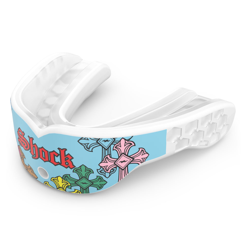 Gel Max Power Mouthguard - Blue Divine Drip