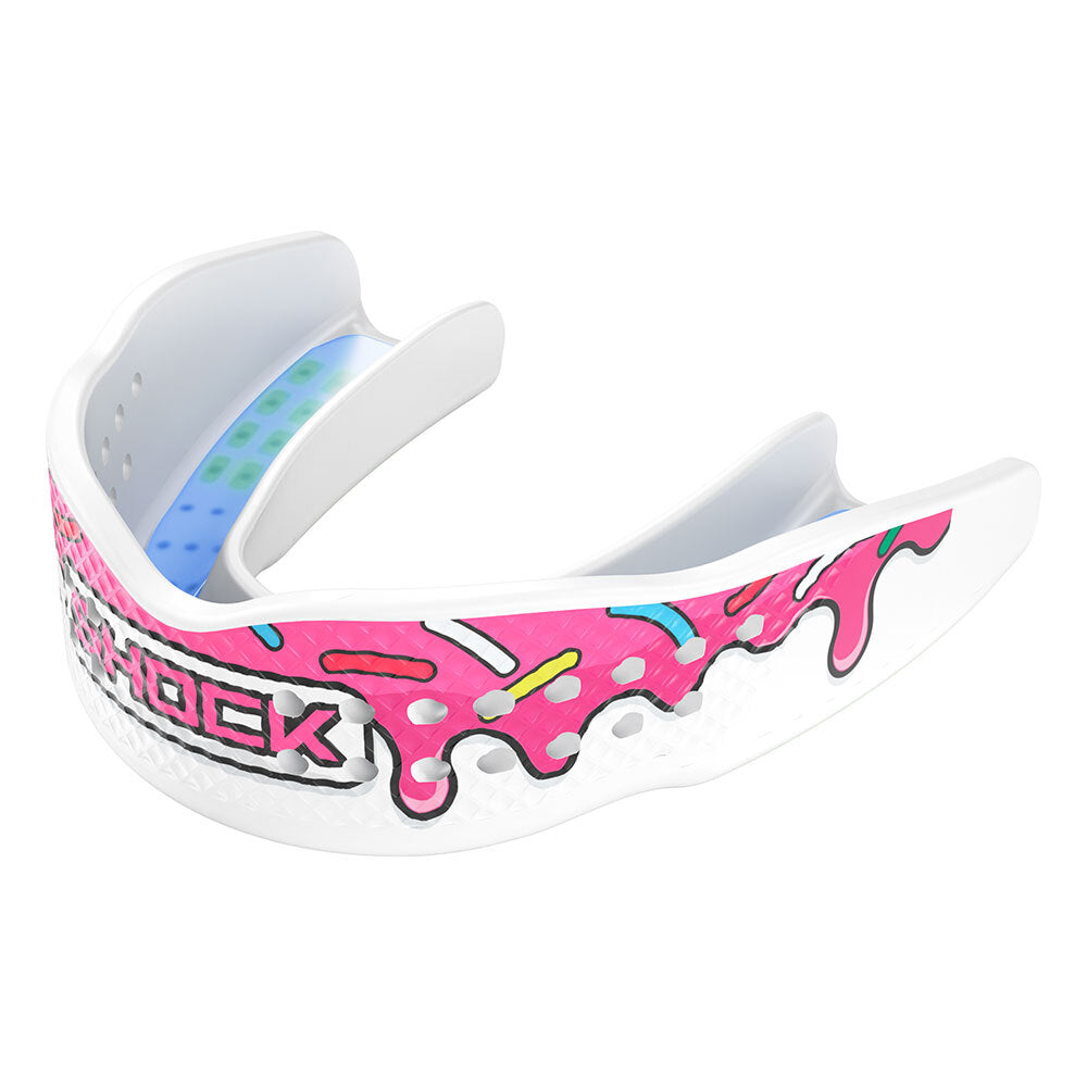 Trash Talker Mouthguard - White / Pink Sprinkle Drip
