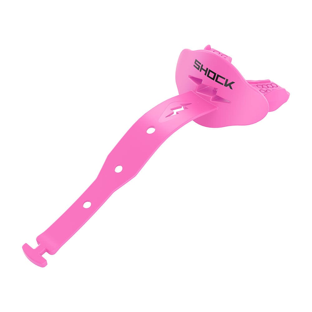 Football Lip Guard Mouth Protection - Neon Pink