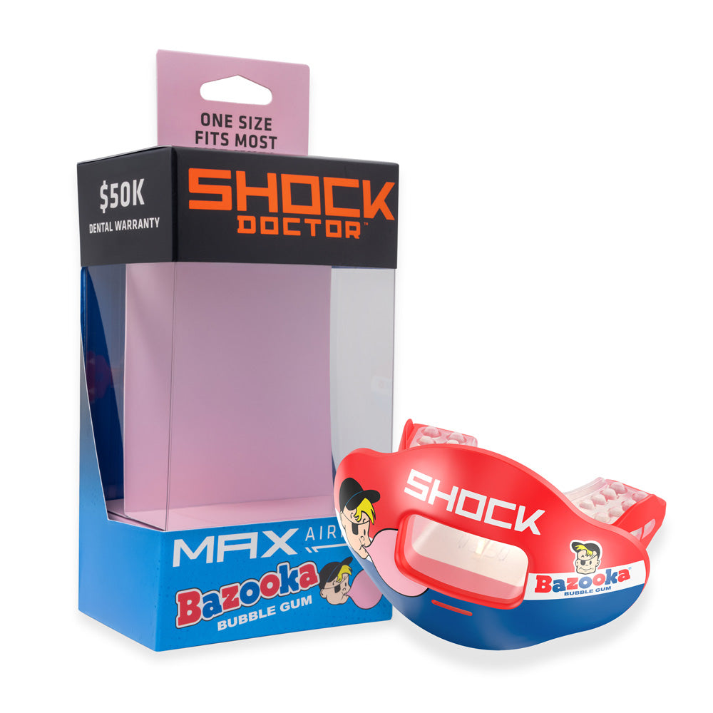 Max AirFlow Football Mouthguard - Bubble Gum