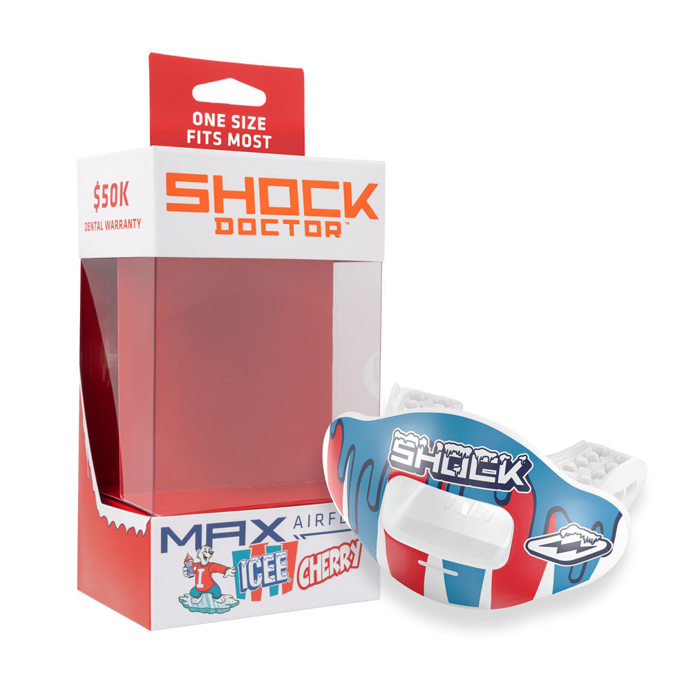 Max AirFlow Football Mouthguard - ICEE Cherry
