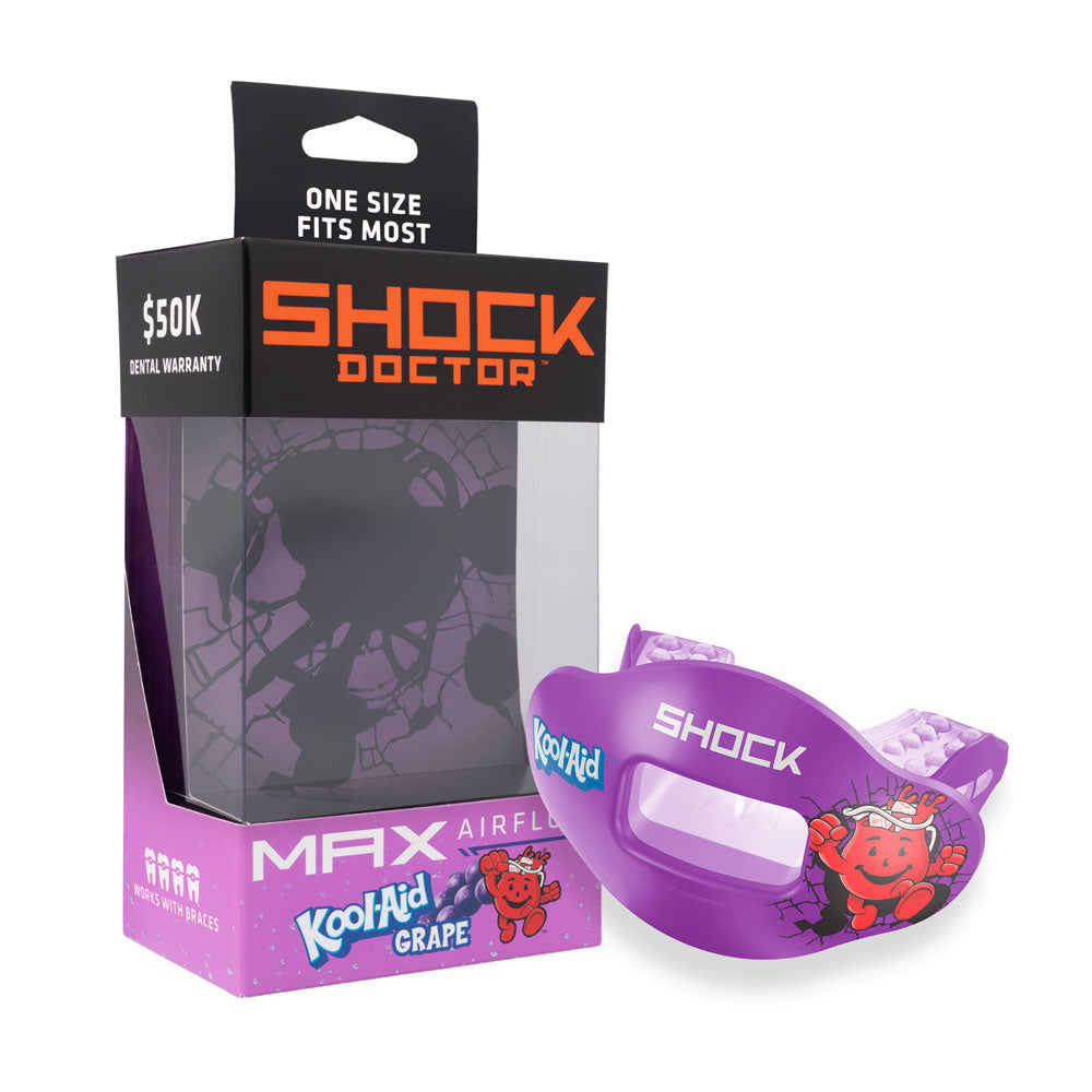 Max AirFlow Football Mouthguard - Kool-Aid Grape