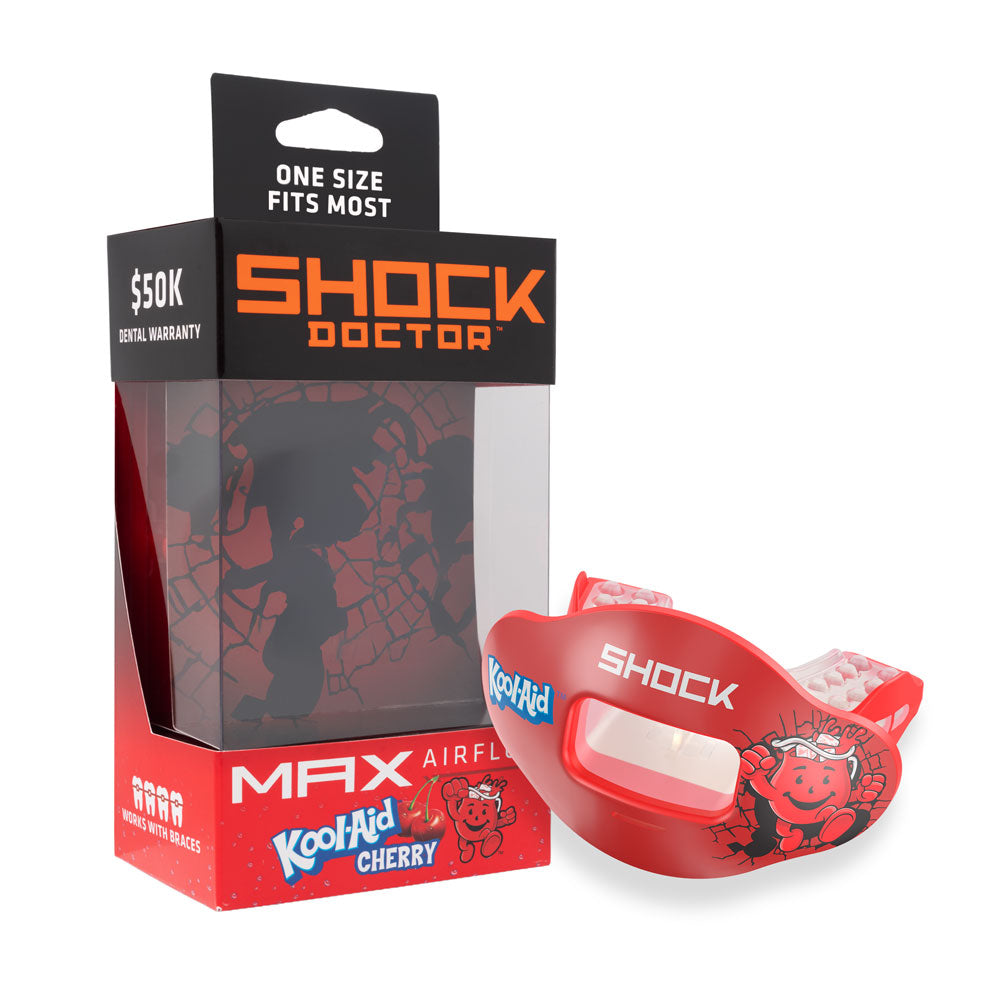 Max AirFlow Football Mouthguard - Kool-Aid Cherry