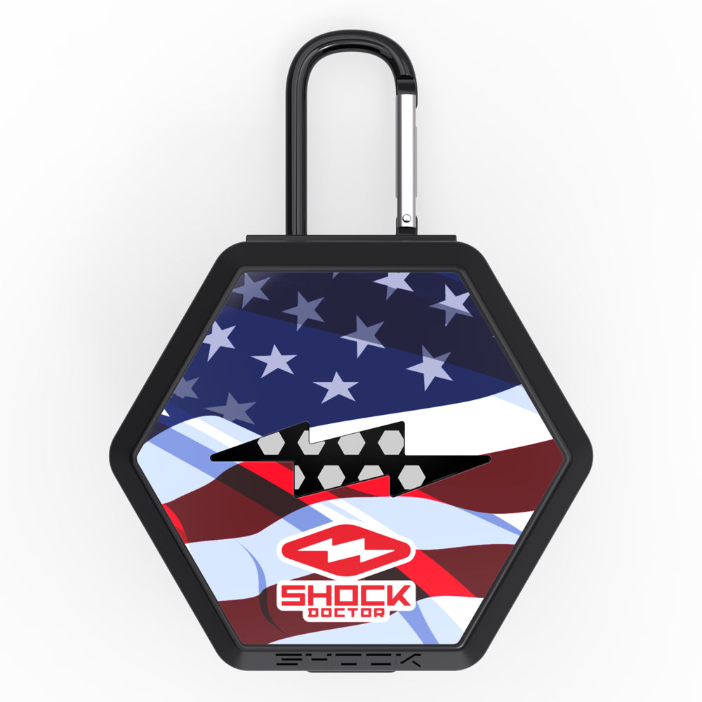 Mouthguard Carrying Case - Flag