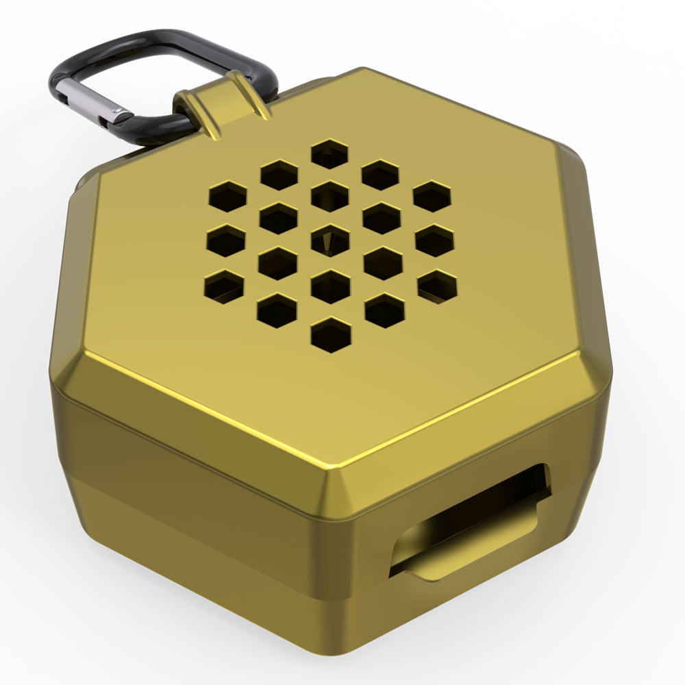 Mouthguard Carrying Case - Chrome Gold