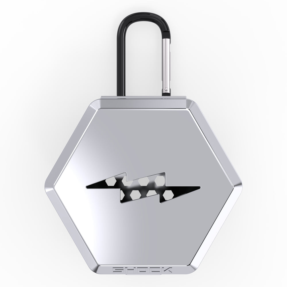 Mouthguard Carrying Case - Chrome Silver