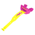Football Lip Guard Mouth Protection - Shock Pink / Shock Yellow