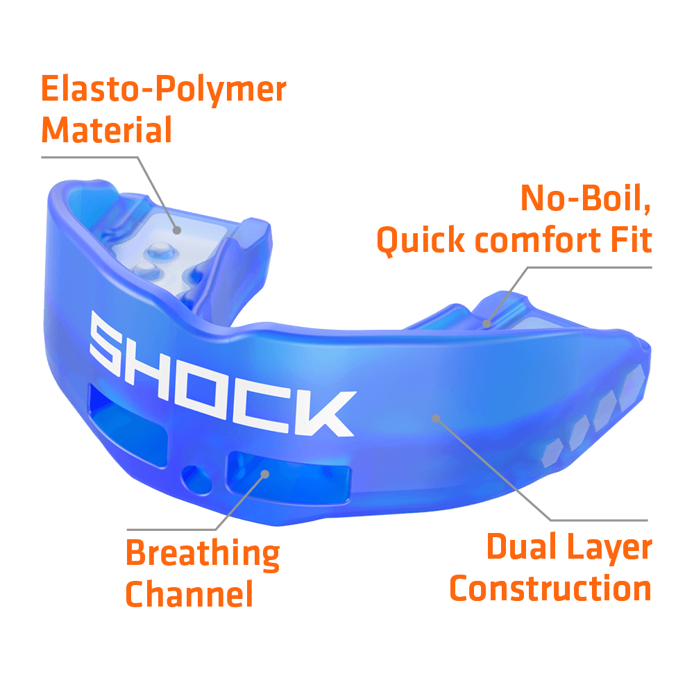 Insta-Fit Mouthguard - Translucent Royal