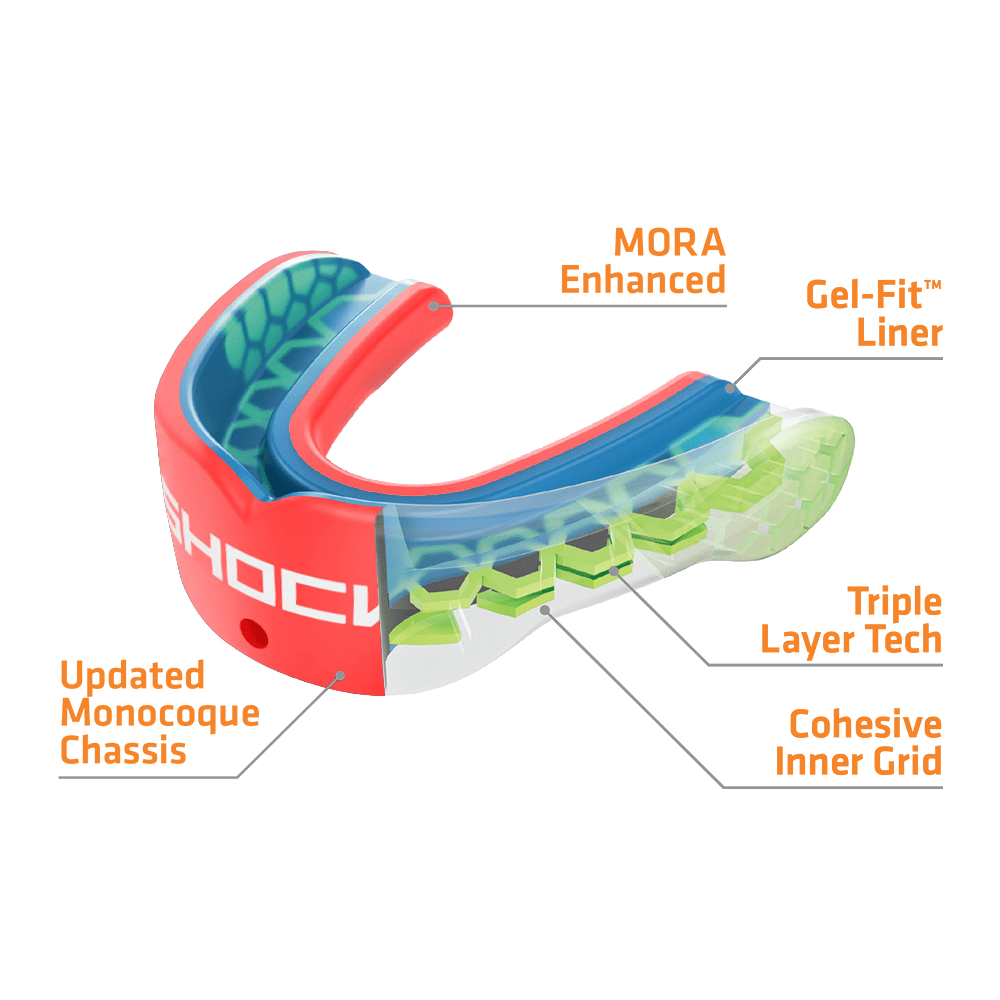 Gel Max Power Mouthguard - Red