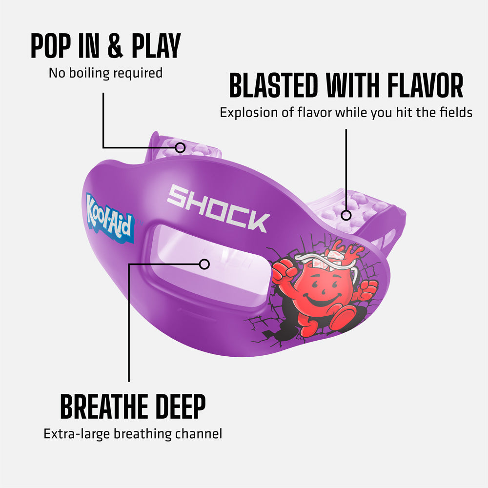 Max AirFlow Football Mouthguard - Kool-Aid Grape