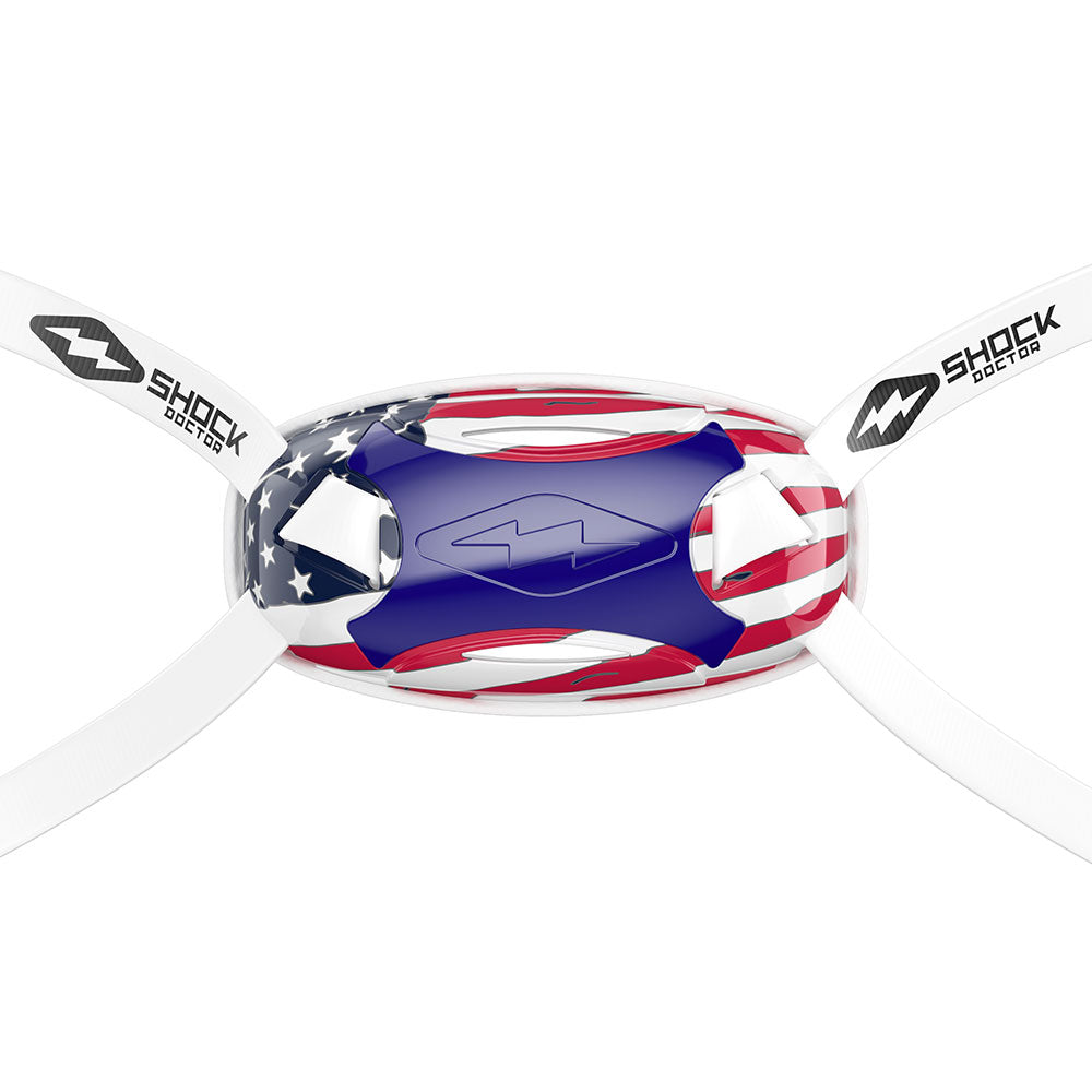 Football Chin Strap - Flag