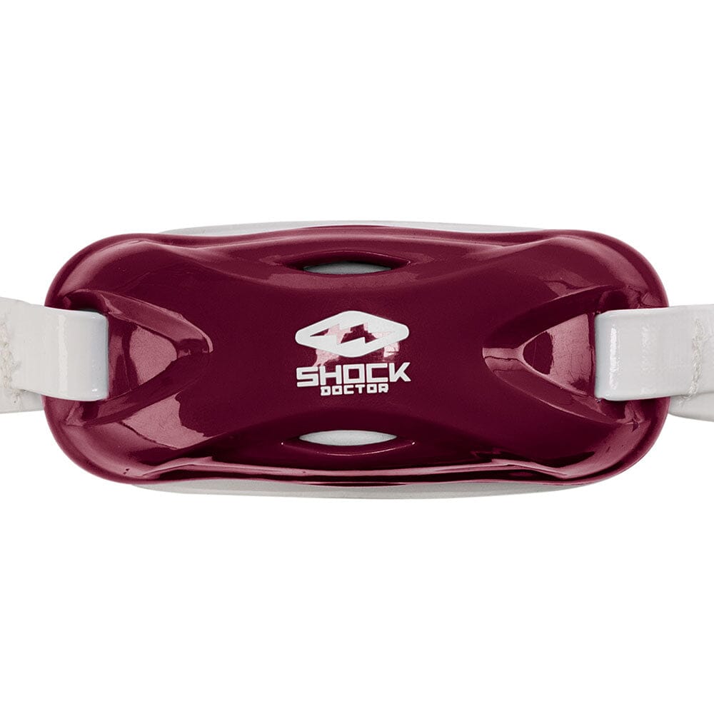 Football Chin Strap - Maroon