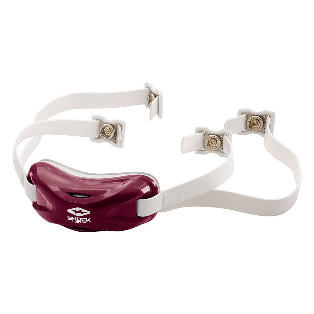 Football Chin Strap - Maroon