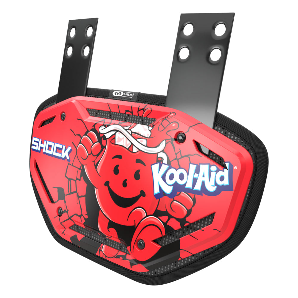 Football Back Plate - Kool-Aid Cherry