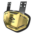 Football Back Plate - Gold Chrome