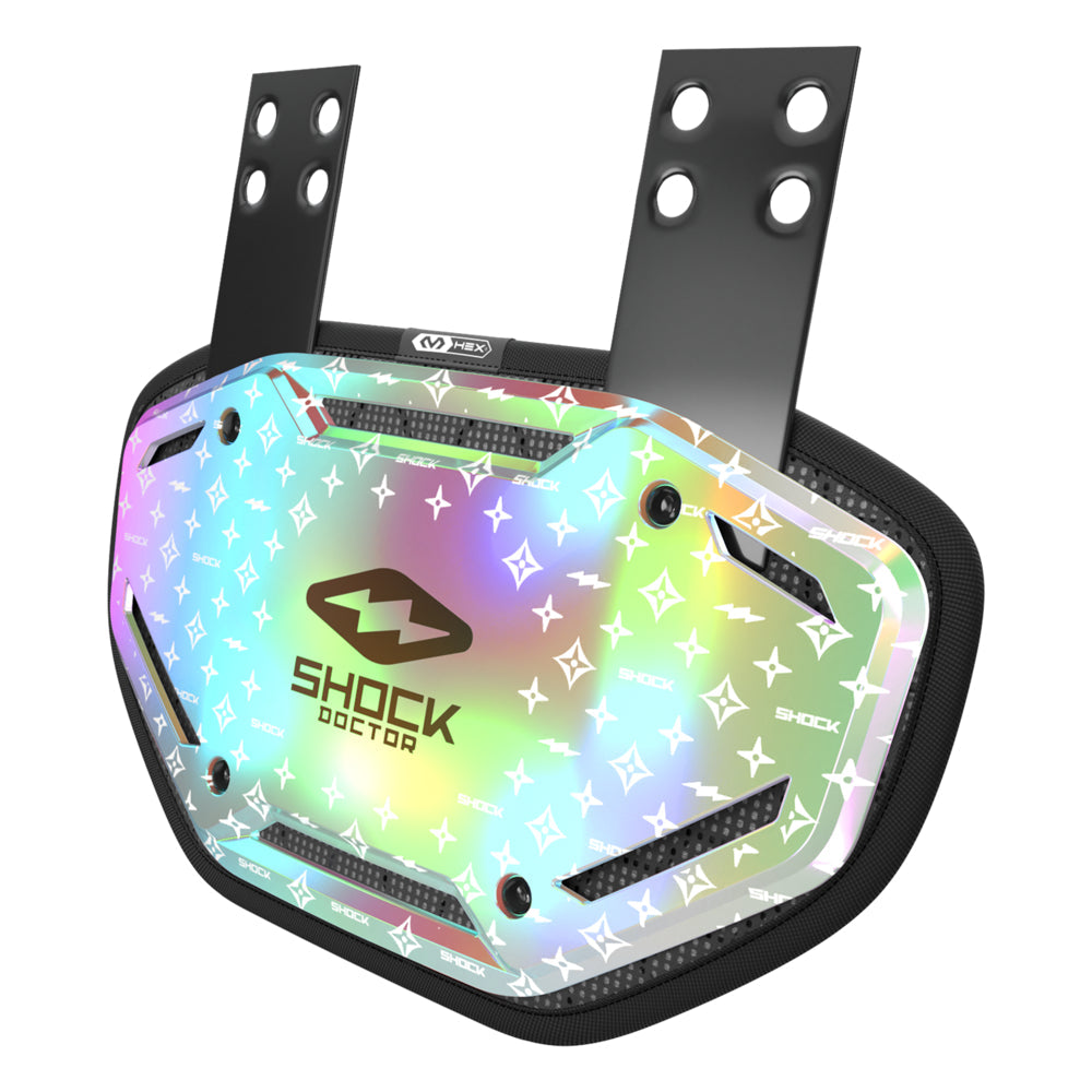 Football Back Plate - Iridescent Lux