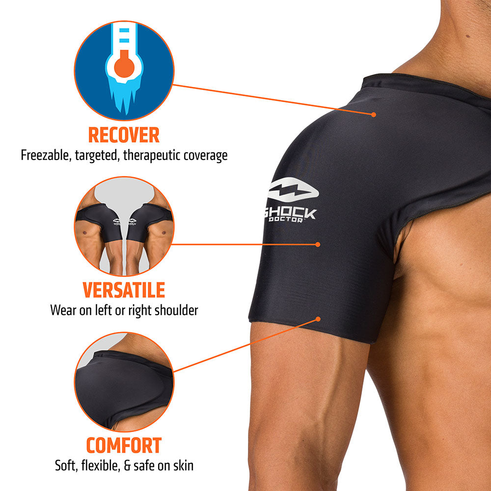 Shoulder Support Brace - Black