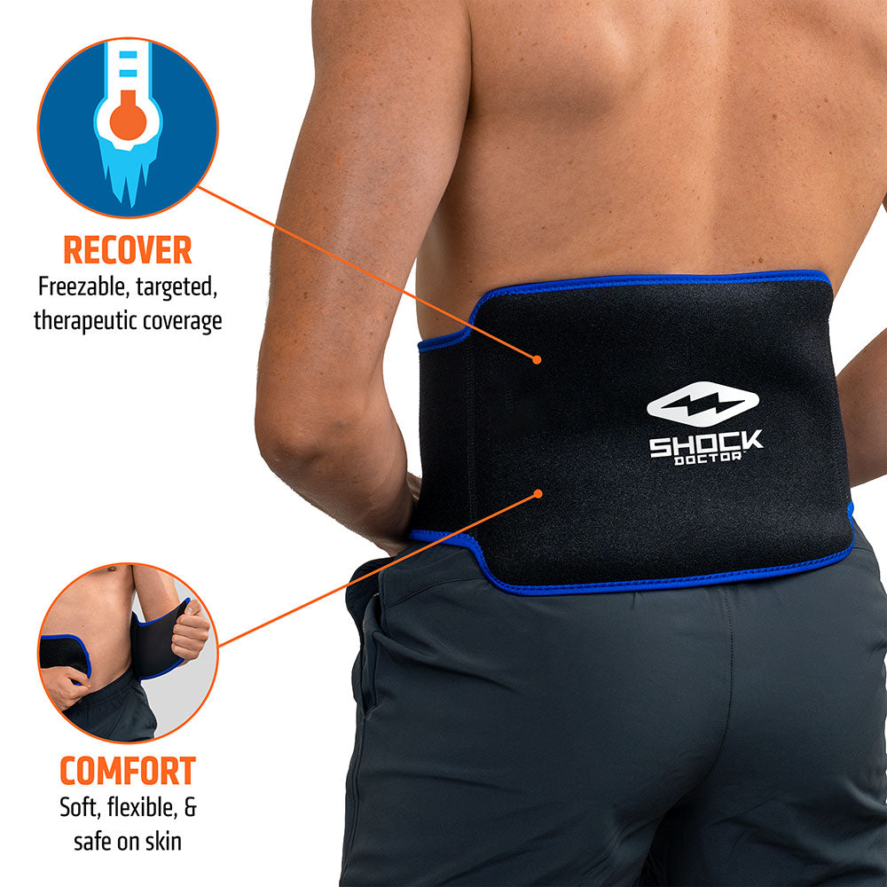 Ice Therapy Compression Wrap - Black