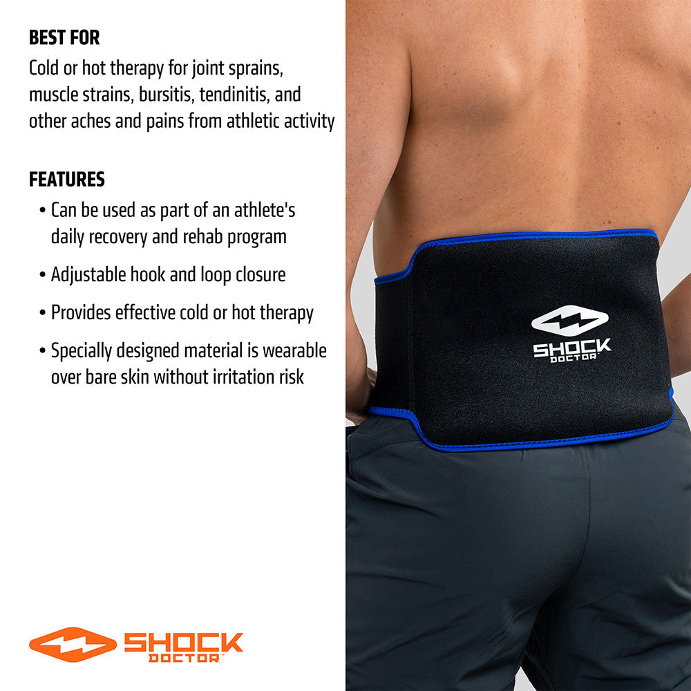 Ice Therapy Compression Wrap - Black