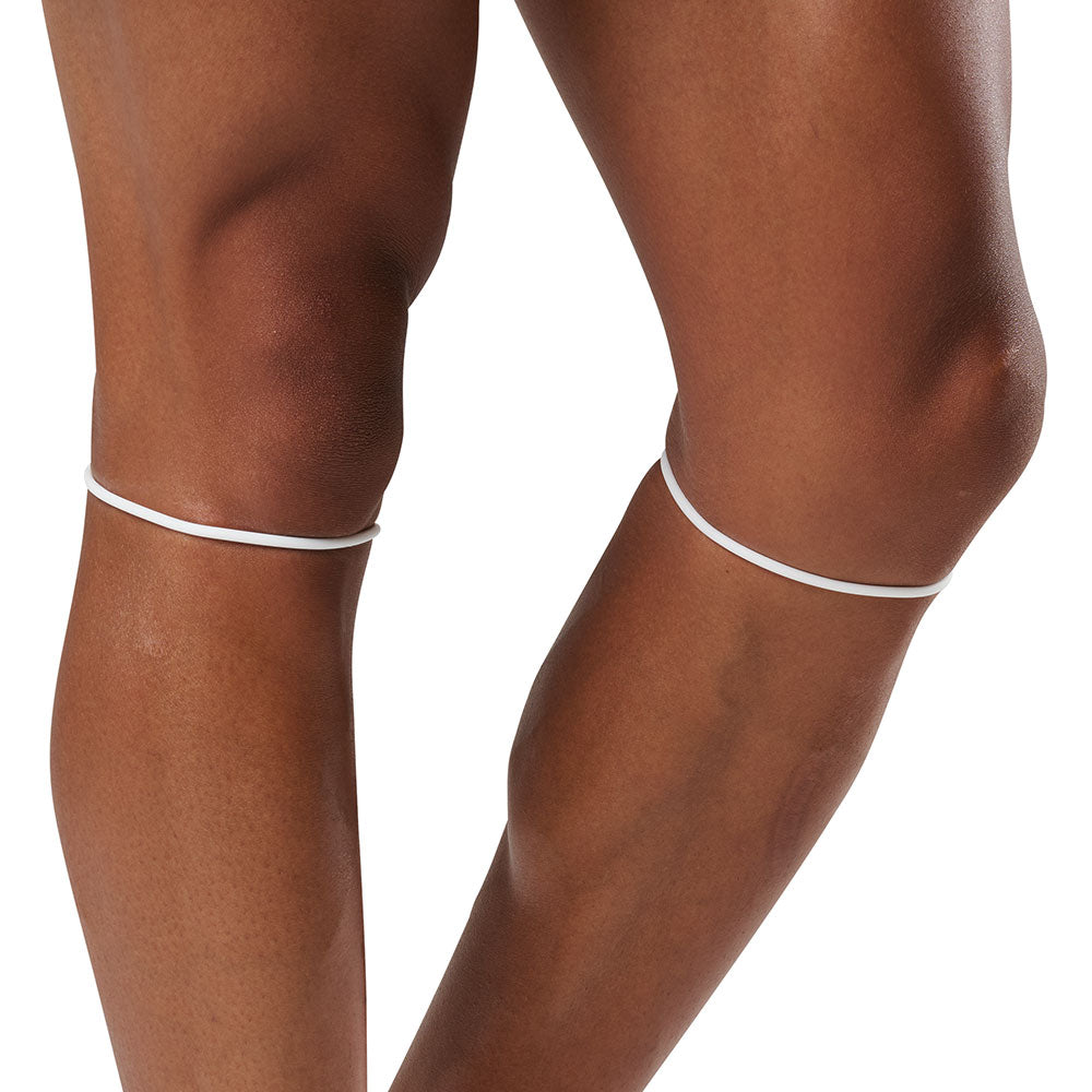 Compression Knee Support - White