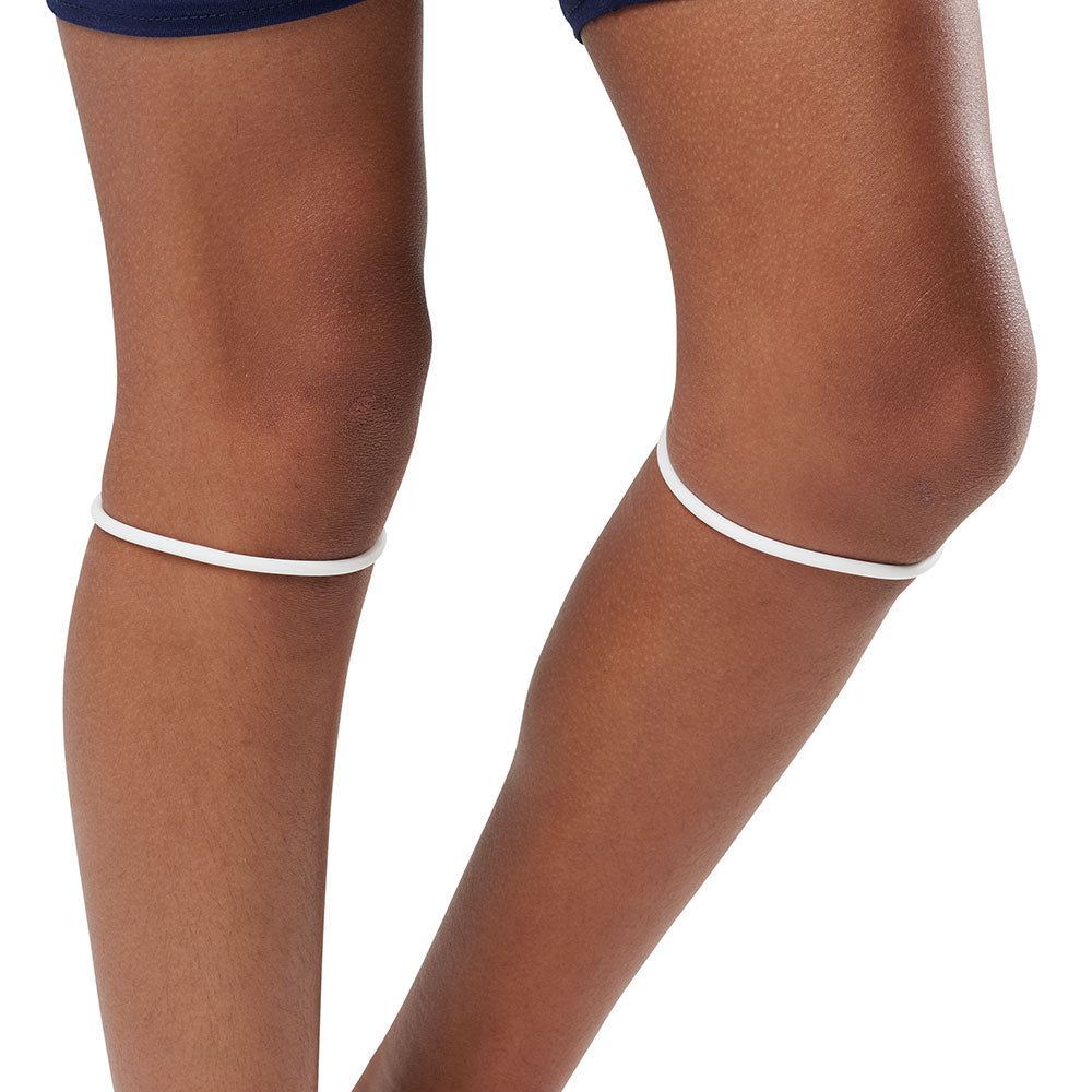 Compression Knee Support - White