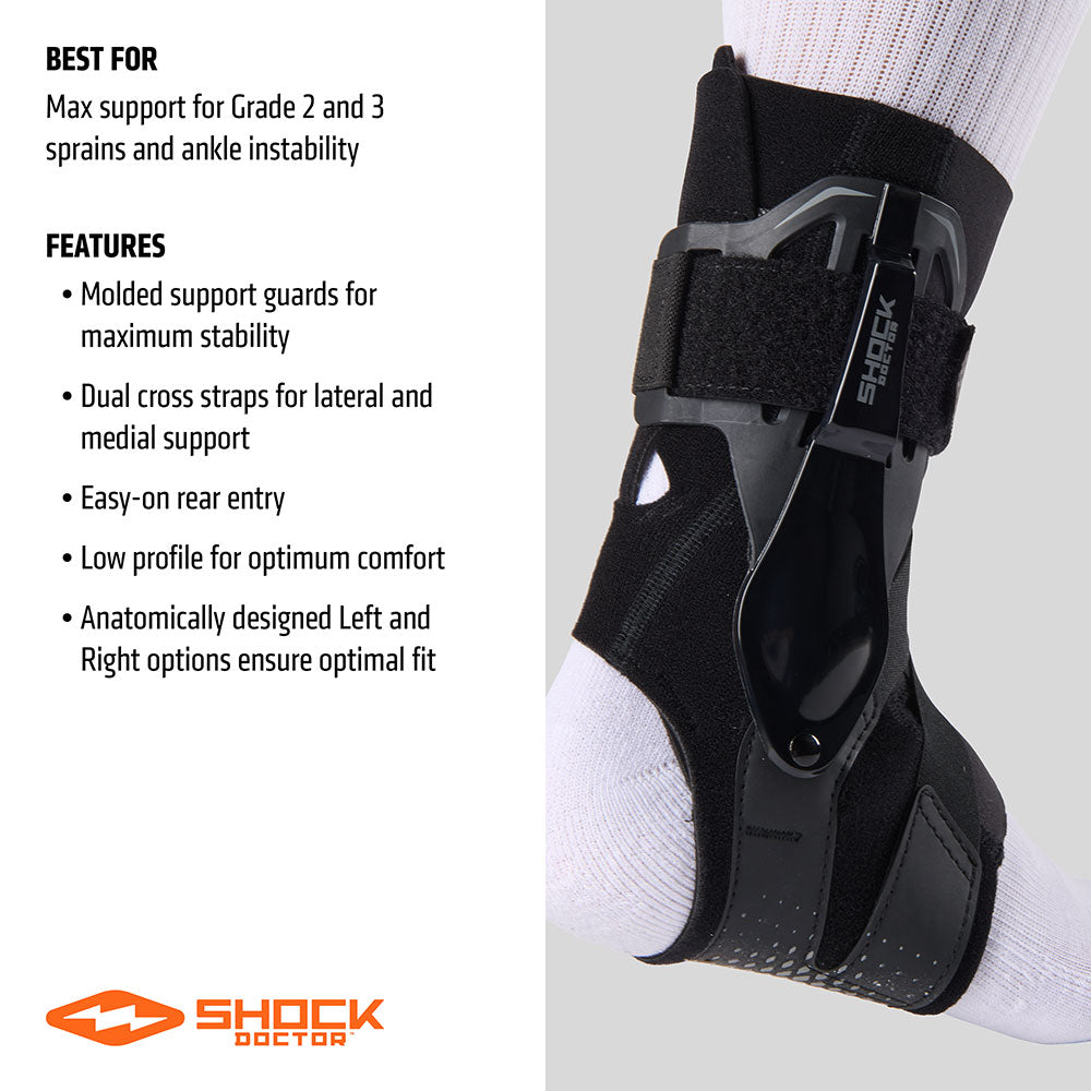 Ankle Brace Support - Black