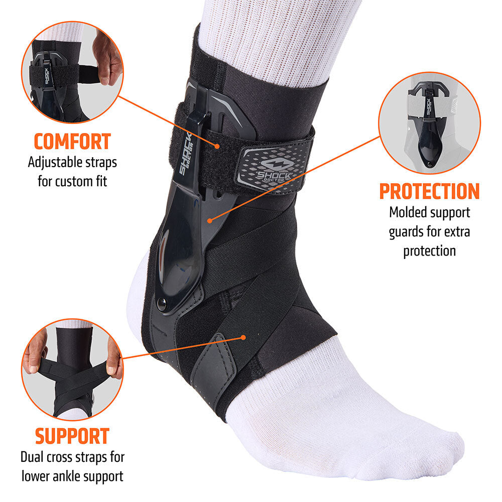 Ankle Brace Support - Black