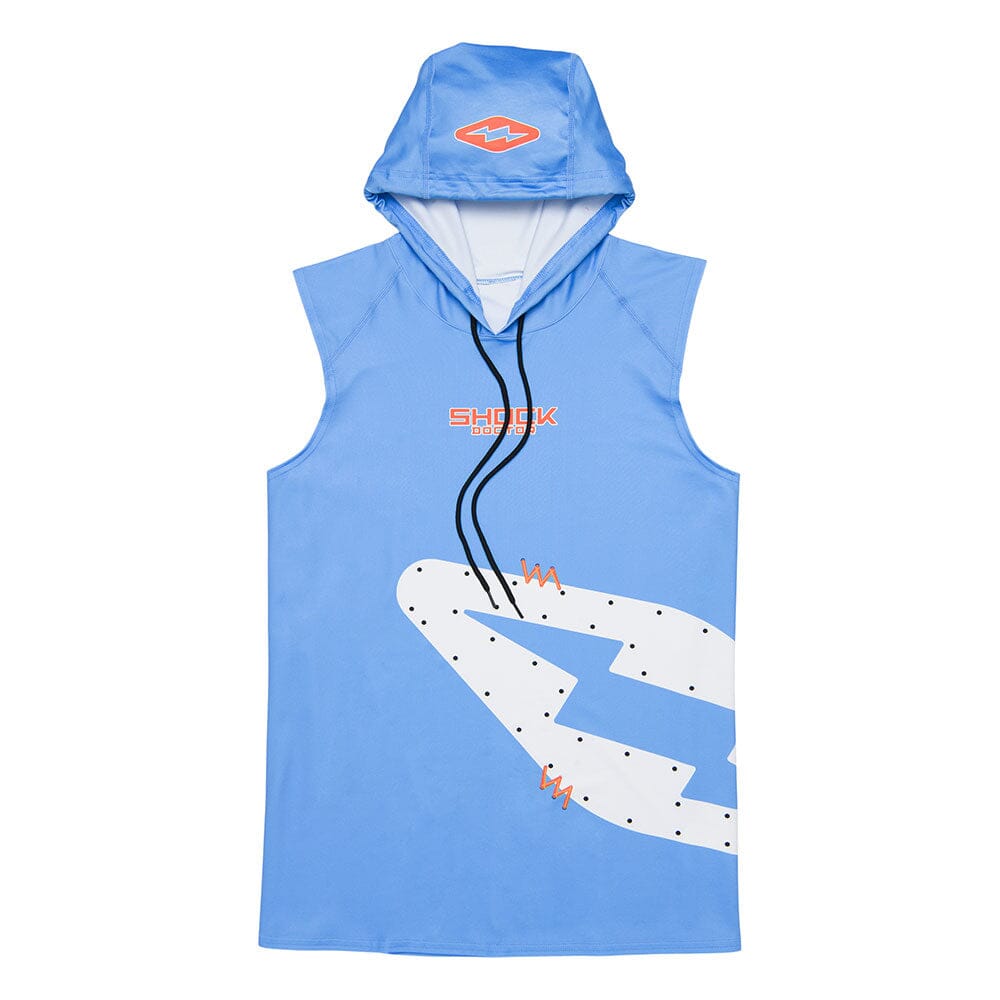 Performance Pullover Hoodie - Columbia Blue / White Stitch