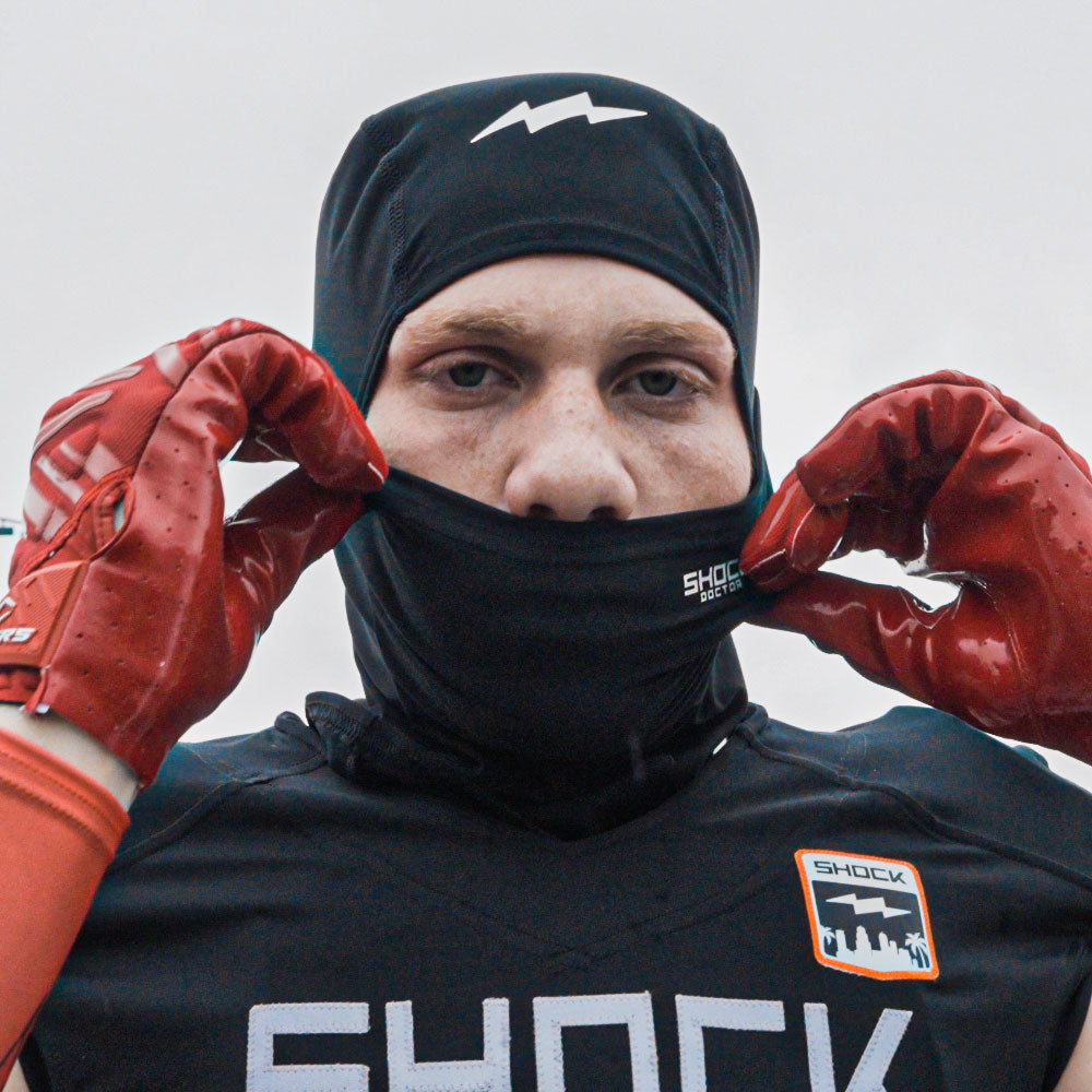 Football Ski Mask - Black