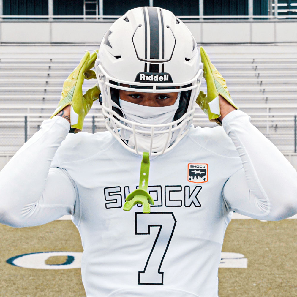 Football Ski Mask - White