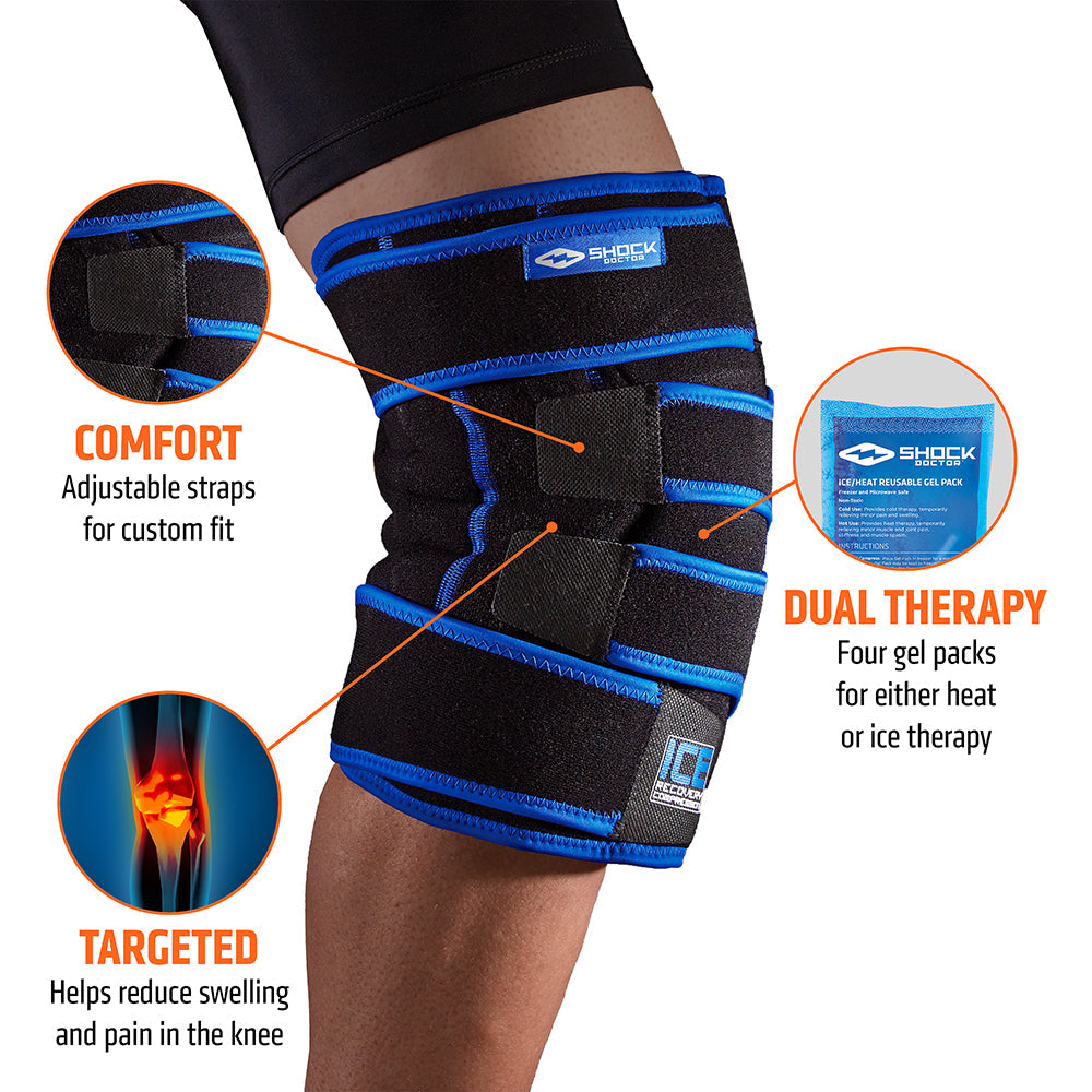 Knee Wrap Compression Support - S / M