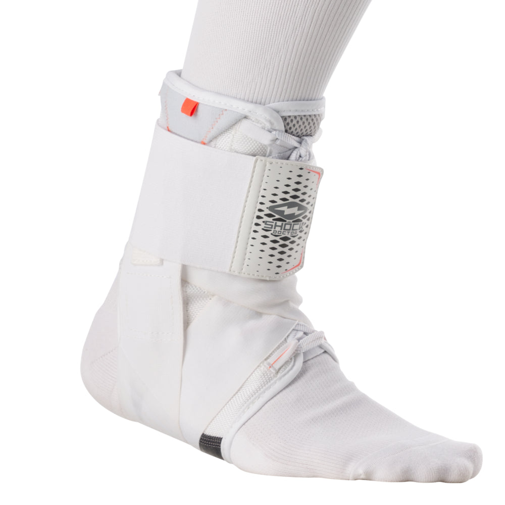 Stabilizing Ankle Support - White