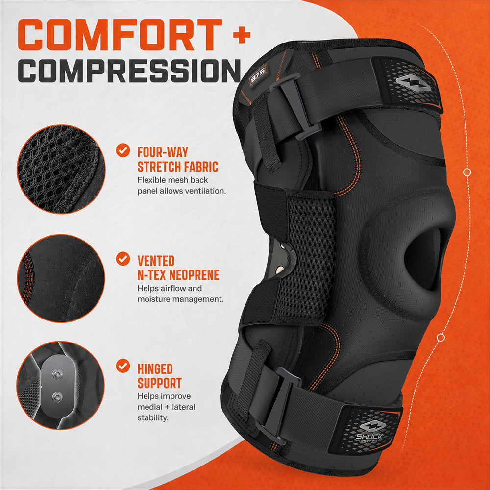 Compression Knee Support - Black