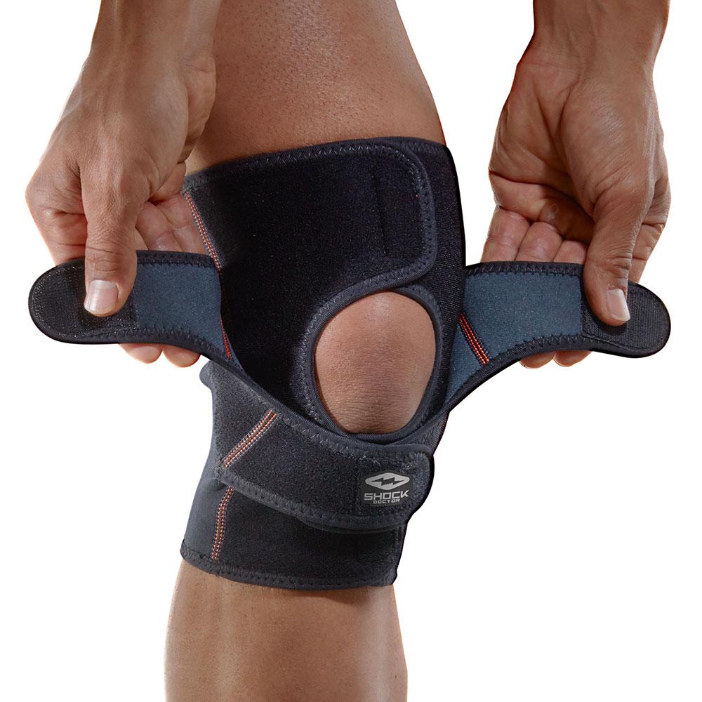 Knee Wrap Compression Support - Black