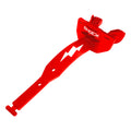 Football Lip Guard Mouth Protection - Red / White