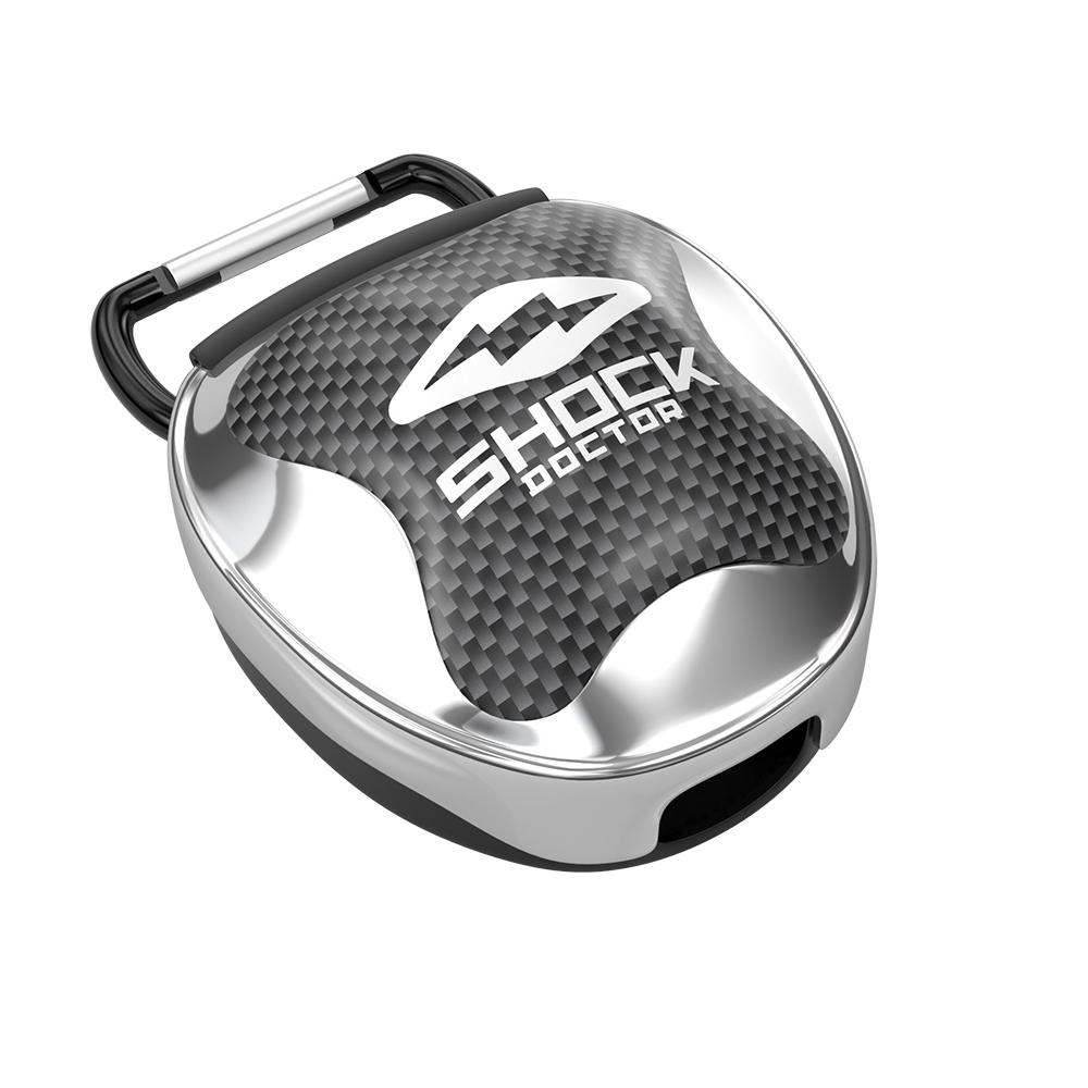 Mouthguard Carrying Case - Chrome Silver