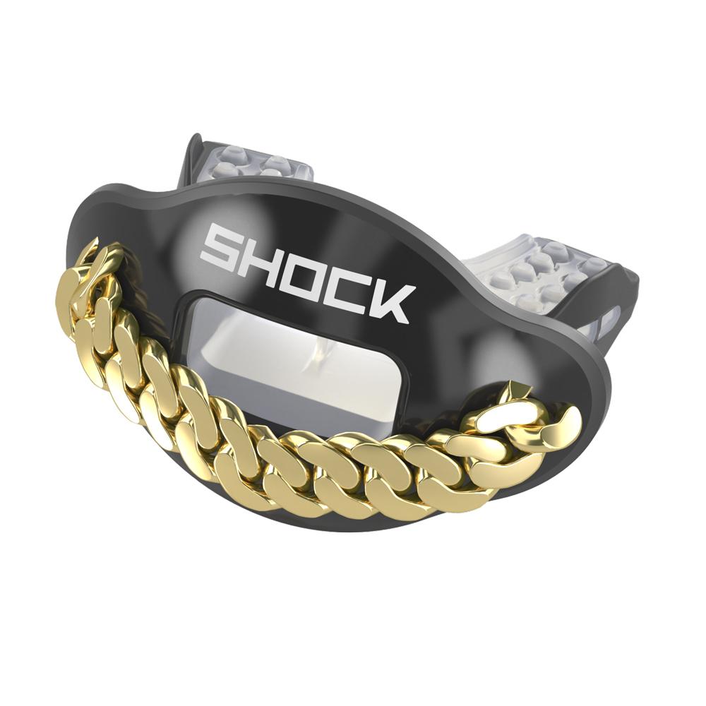 Max AirFlow Football Mouthguard - 3D Black Chain