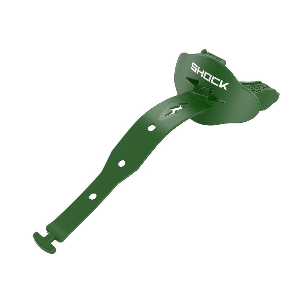 Football Lip Guard Mouth Protection - Dark Green