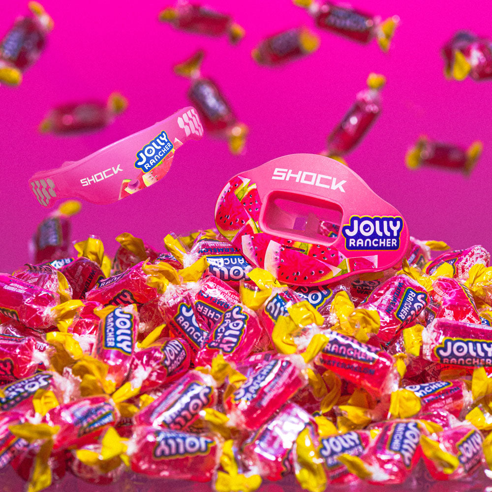 Max AirFlow Football Mouthguard - Jolly Rancher Watermelon