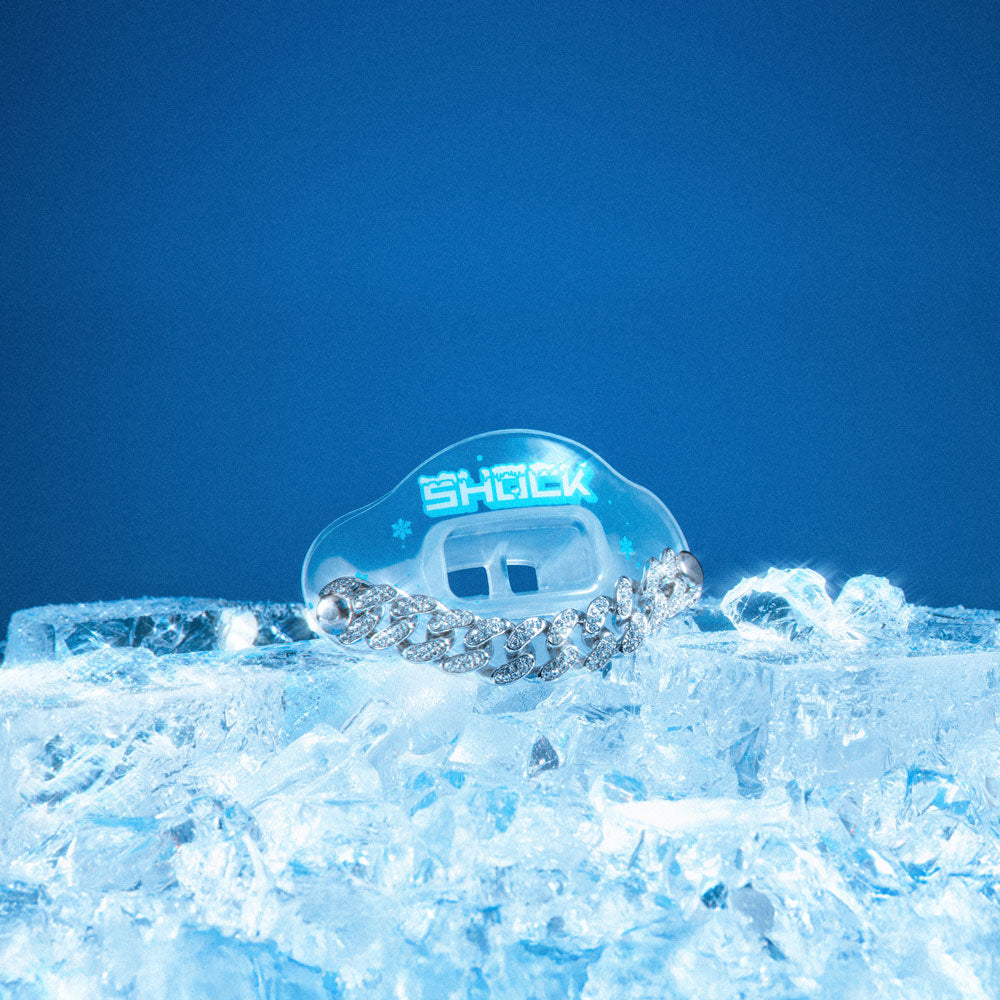 Max AirFlow Football Mouthguard - Ice Clear