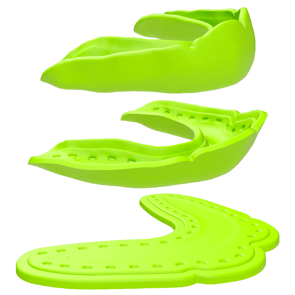 MicroFit Mouthguard - Shock Green