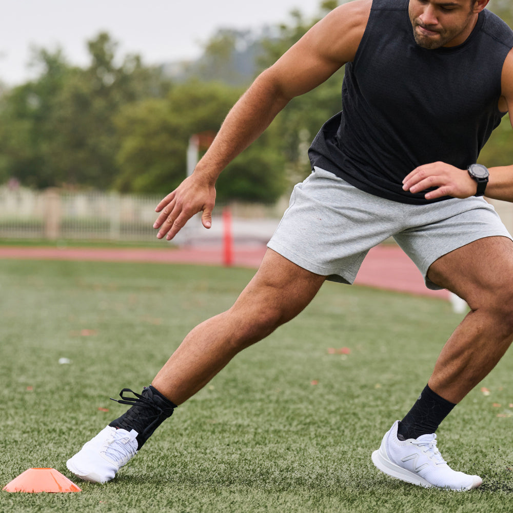 Stabilizing Ankle Support - White
