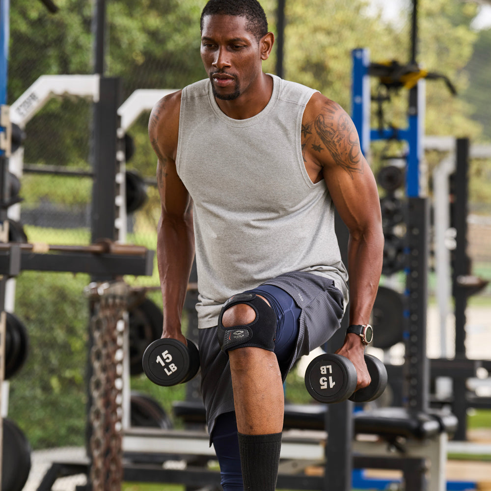 Knee Wrap Compression Support - Black