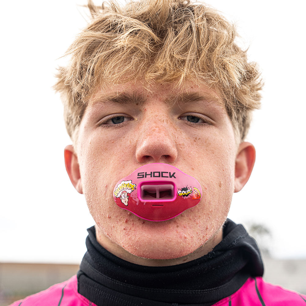 Max AirFlow Football Mouthguard - Sour Watermelon